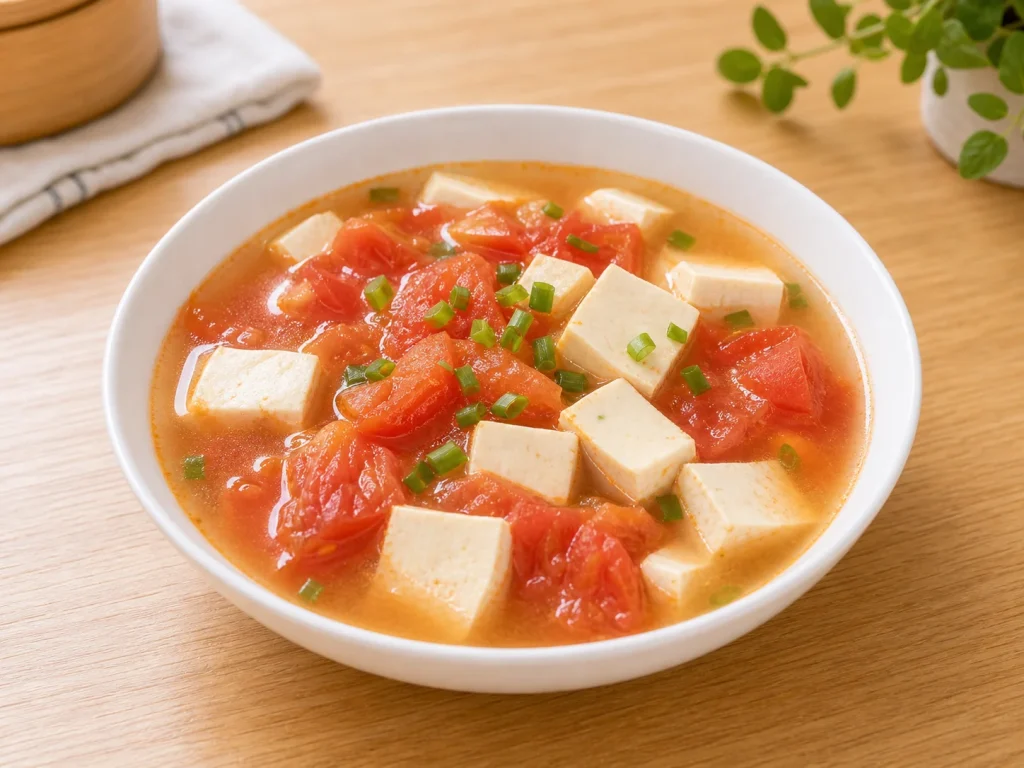 番茄豆腐汤