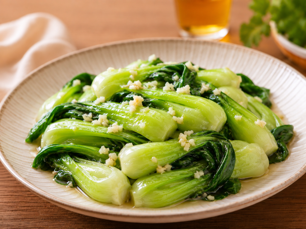蒜蓉炒油菜