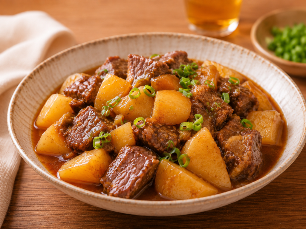 土豆炖牛肉