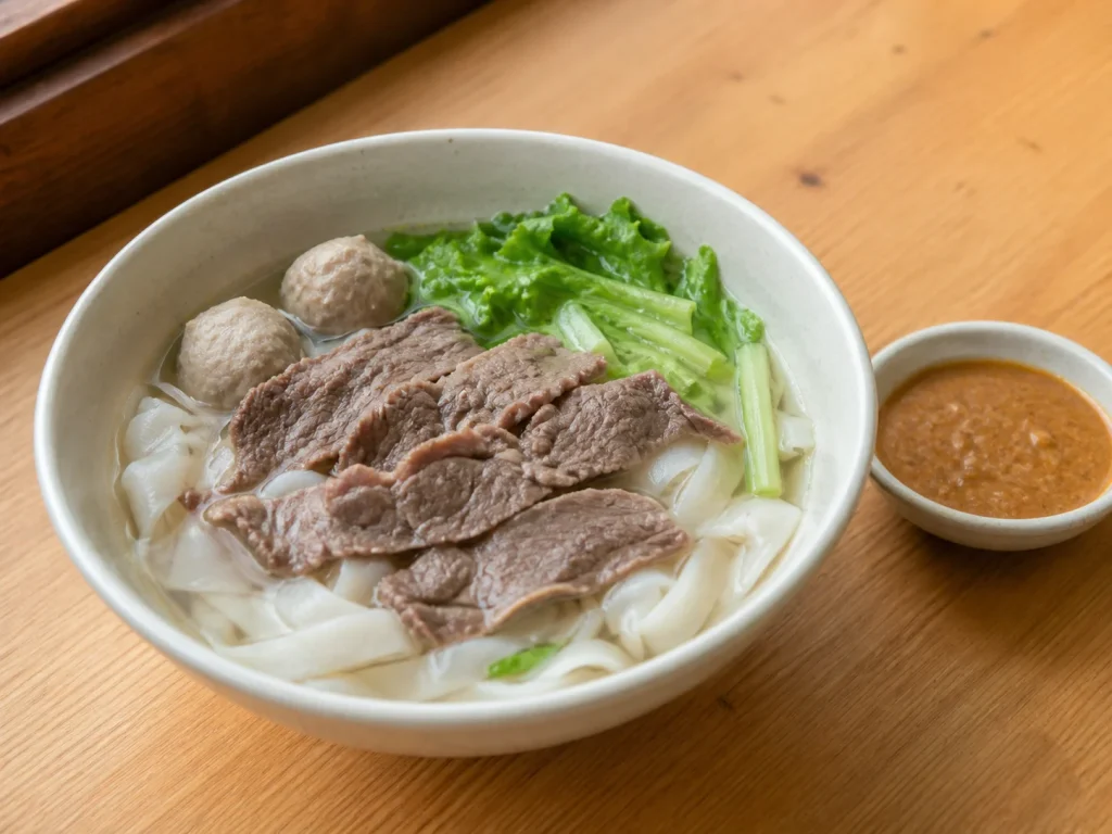 潮汕牛肉粿条汤