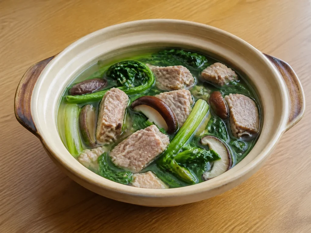 春菜排骨煲