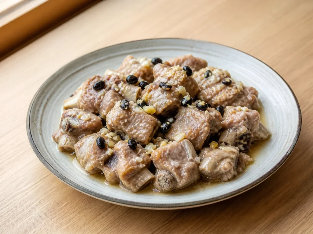 豆豉蒸排骨