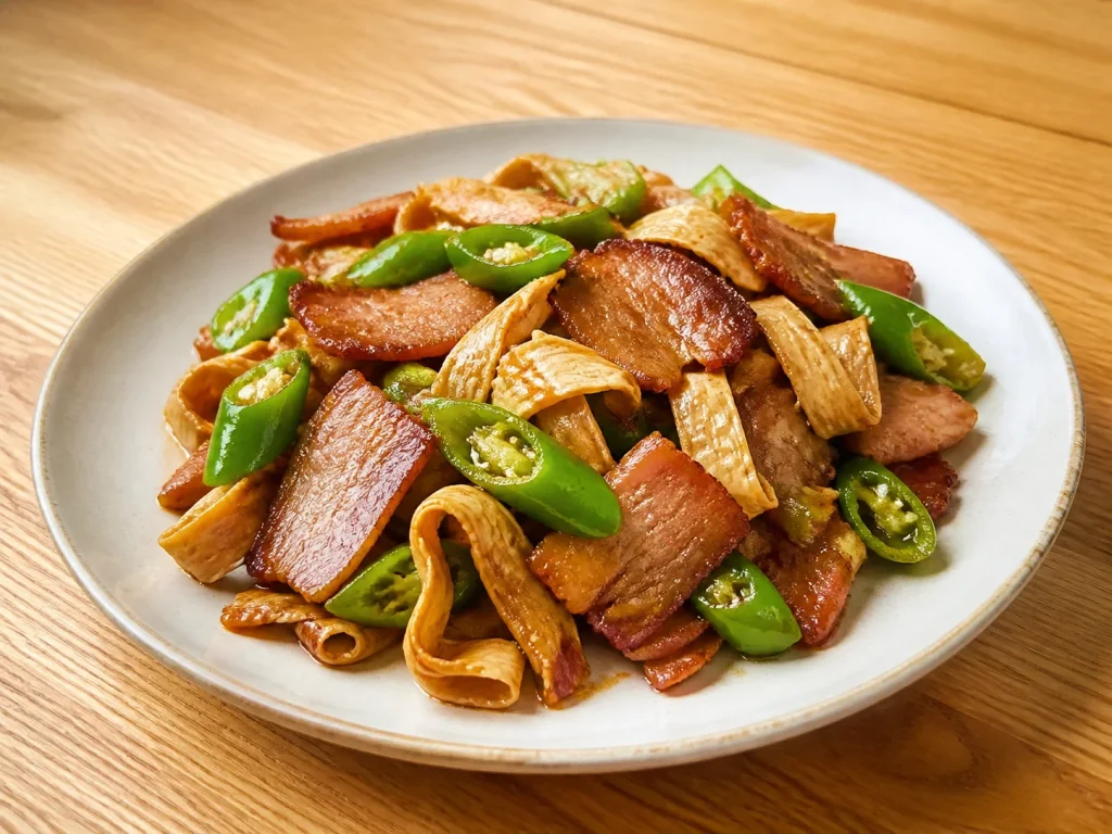 豆干炒腊肉
