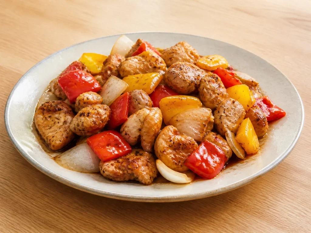 黑椒鸡丁