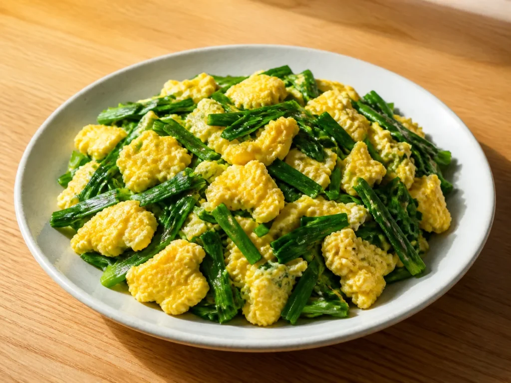 韭菜炒鸡蛋