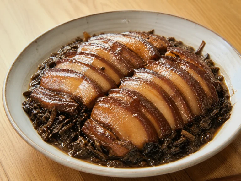 梅菜扣肉成品图