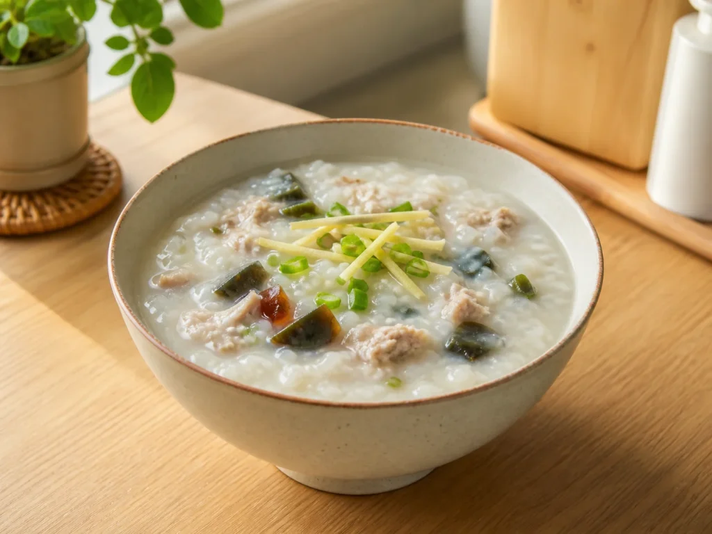 皮蛋瘦肉粥