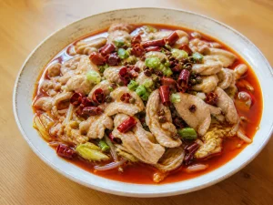水煮肉片成品图