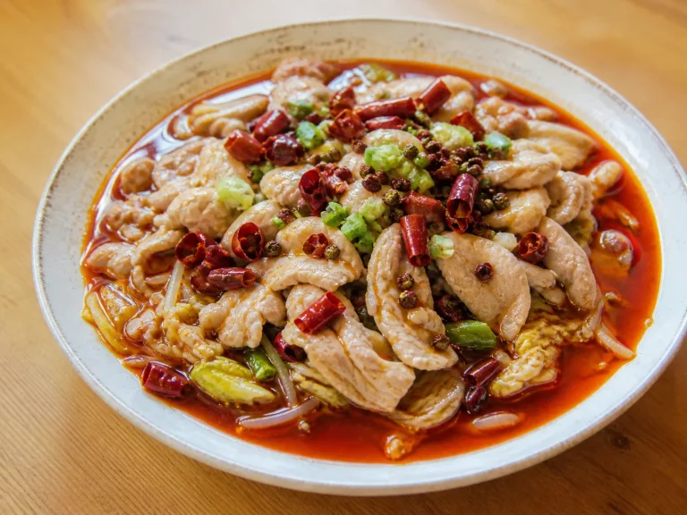 水煮肉片成品图