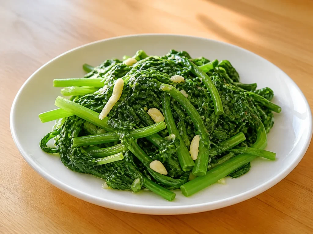 蒜蓉茼蒿
