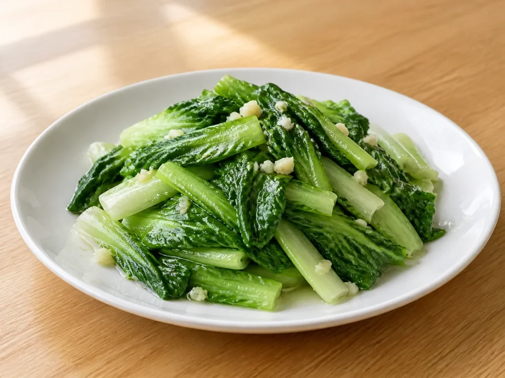 蒜蓉油麦菜