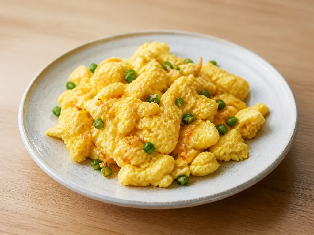 虾皮炒鸡蛋