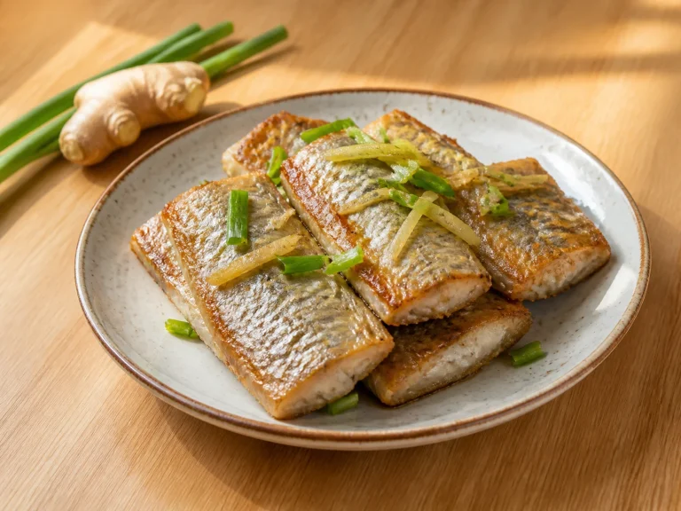 香煎带鱼成品图
