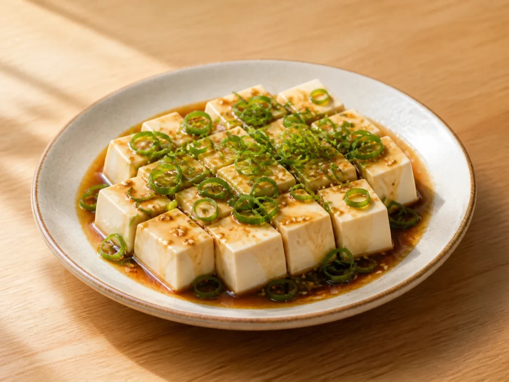 小葱拌豆腐
