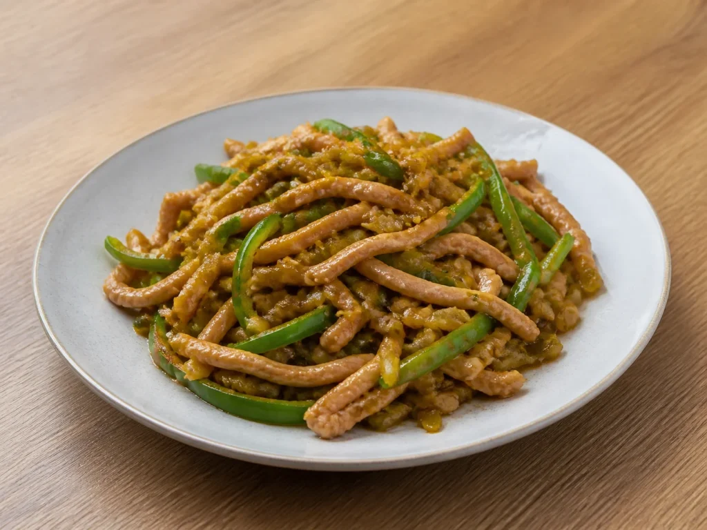 榨菜炒肉丝