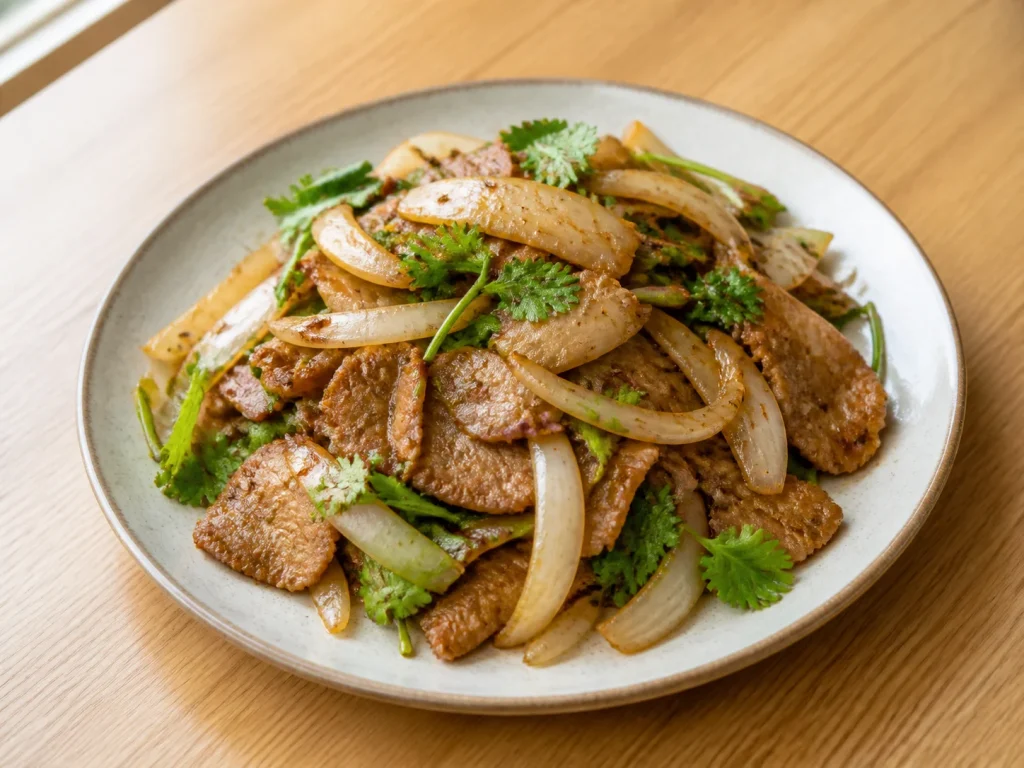 孜然肉片